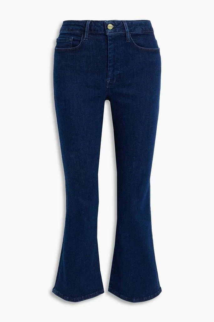 FRAME Le Crop Mini Boot cropped mid-rise bootcut jeans 1