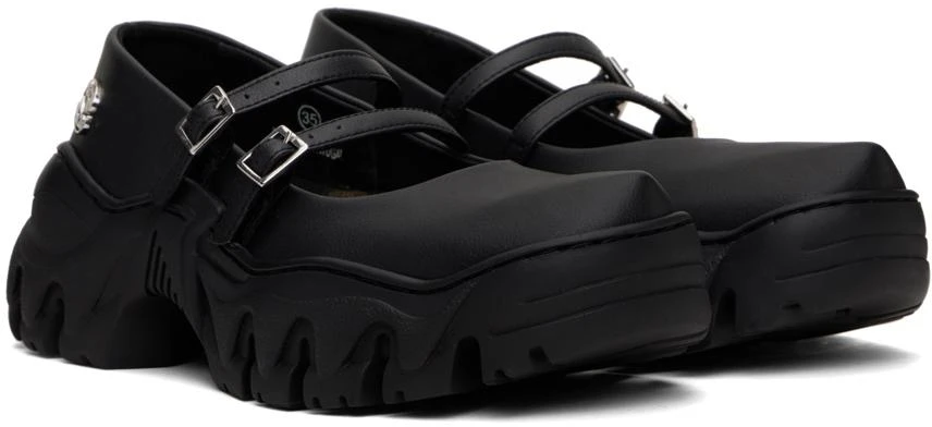 Rombaut Black MJ Ballerina Flats 4