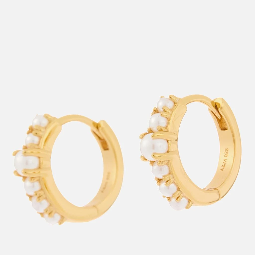 ASTRID & MIYU Radiant Gold-Plated Sterling Silver Earrings 2
