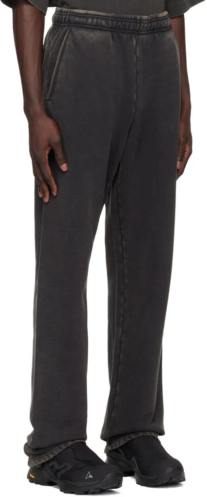 Entire Studios Black Straight-Leg Sweatpants 2