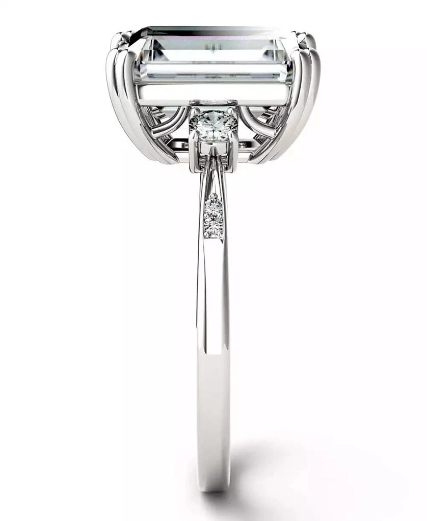 Charles & Colvard Moissanite Emerald Engagement Ring (3-3/4 ct. tw.) in 14k White Gold 5