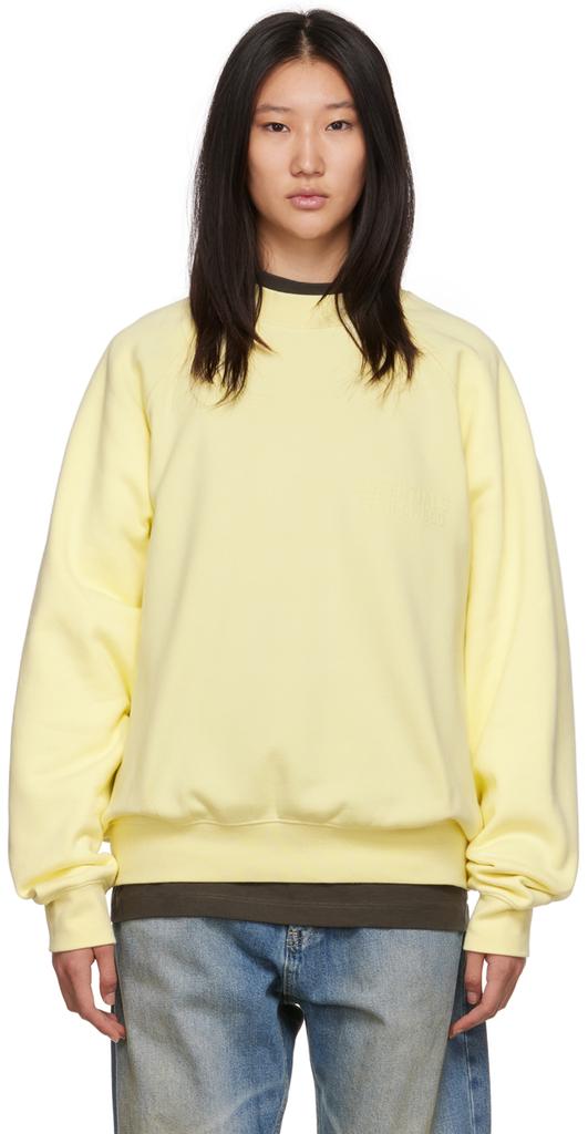 売れ筋商品|||ラルフローレン パーカー・スウェットシャツ アウター レディース Women's Oversize Back-Logo Fleece Crewneck Sweatshirt Wicket Yellow Oversize Back-Logo Fleece Crewneck
