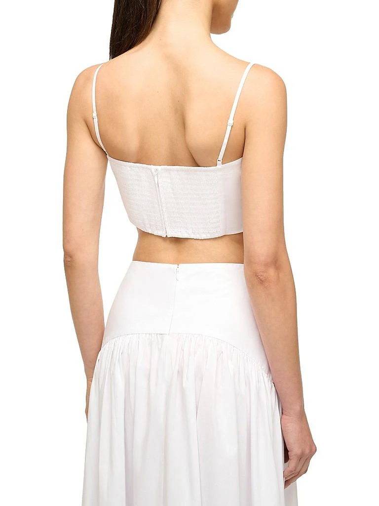 Staud Federico Stretch-Cotton Tank 4