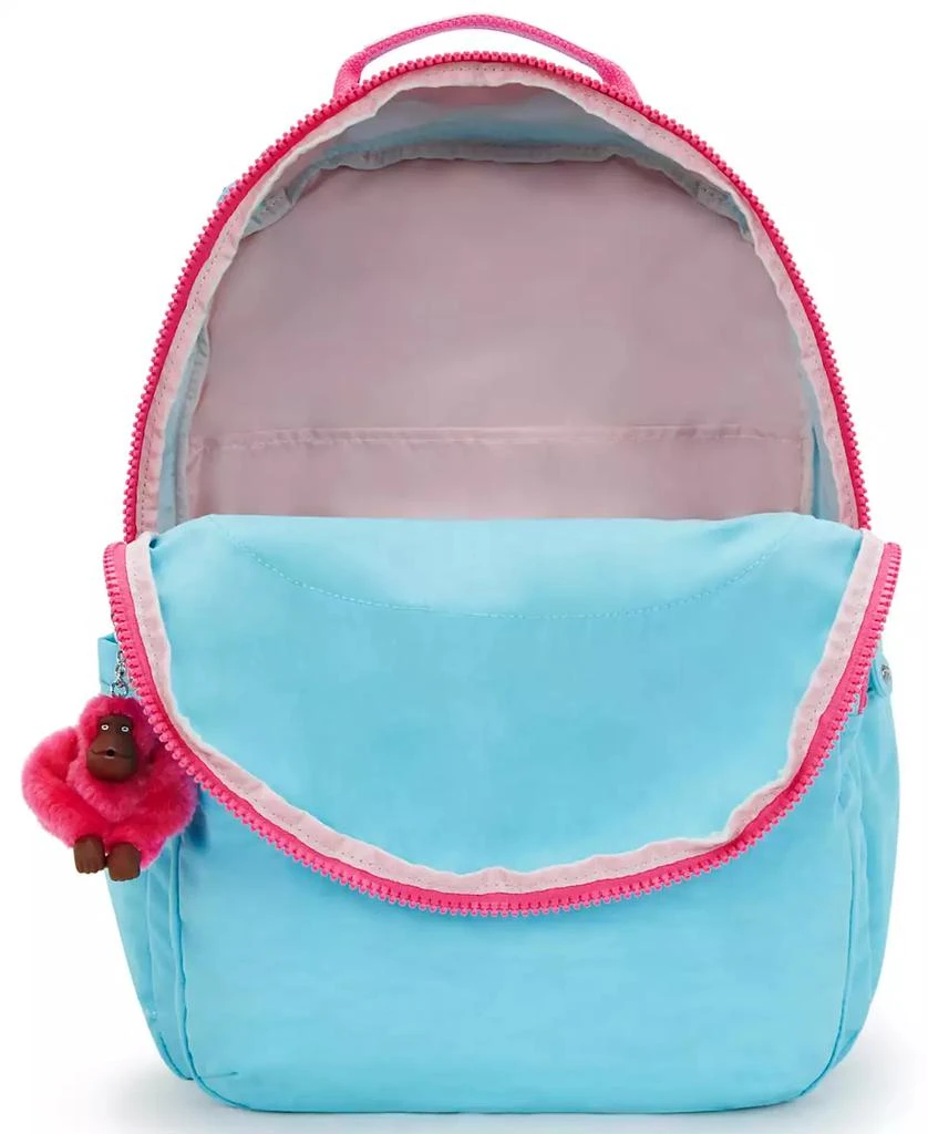 Kipling Seoul Extra Large Candy Metal Nylon 17" Laptop Backpack 2