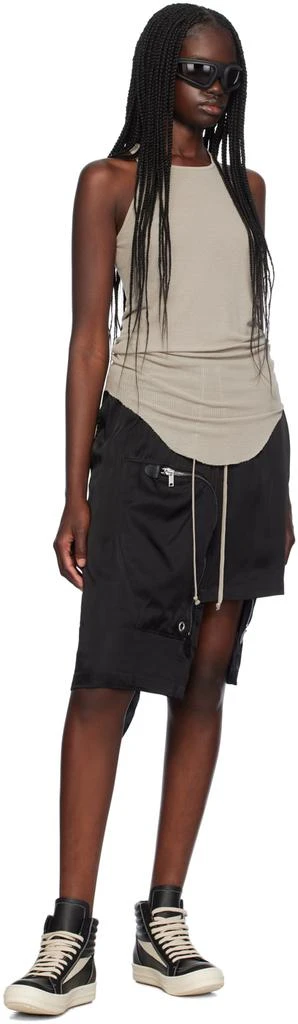 Rick Owens Black Porterville High Vintage Sneakers 5
