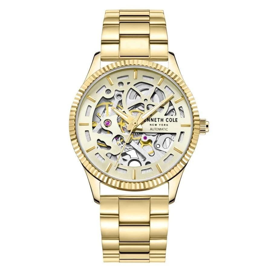 Kenneth Cole Automatic Skeleton Dial Ladies Watch KCWLL2222410
