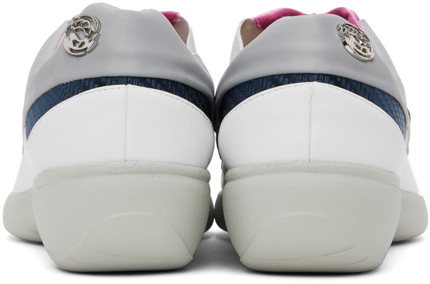 Rombaut Pink & Gray Neo Sneakers