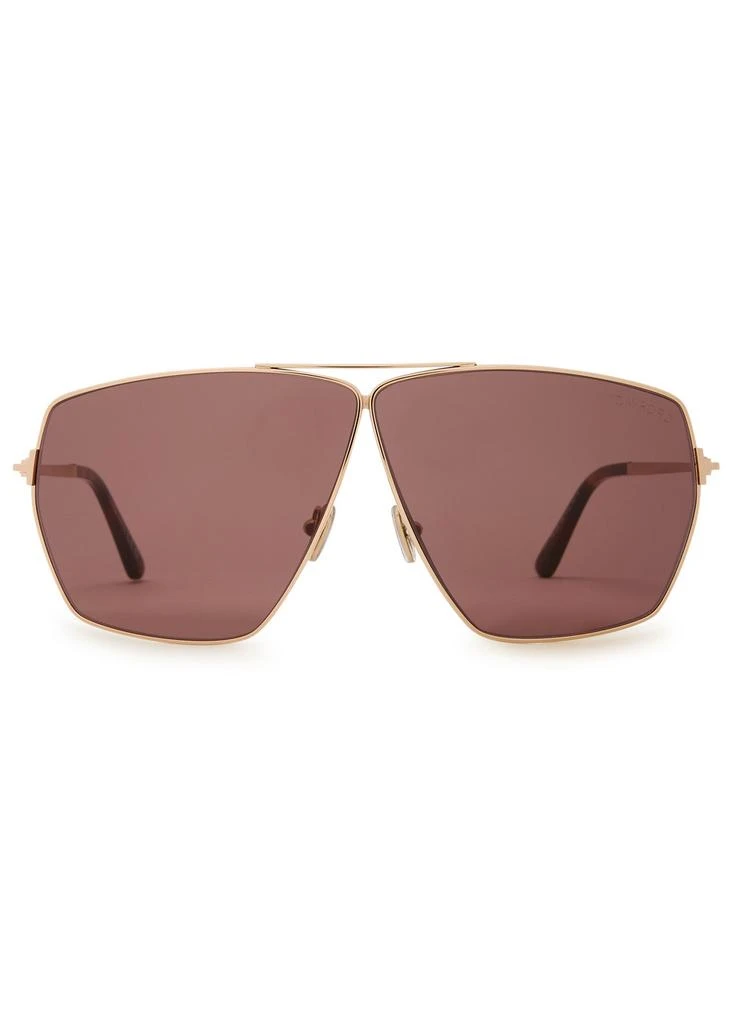 Tom Ford Aviator-style sunglasses 2