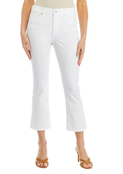 Crown & Ivy™ Ivy Womens High Rise Cropped Flare Jeans 1
