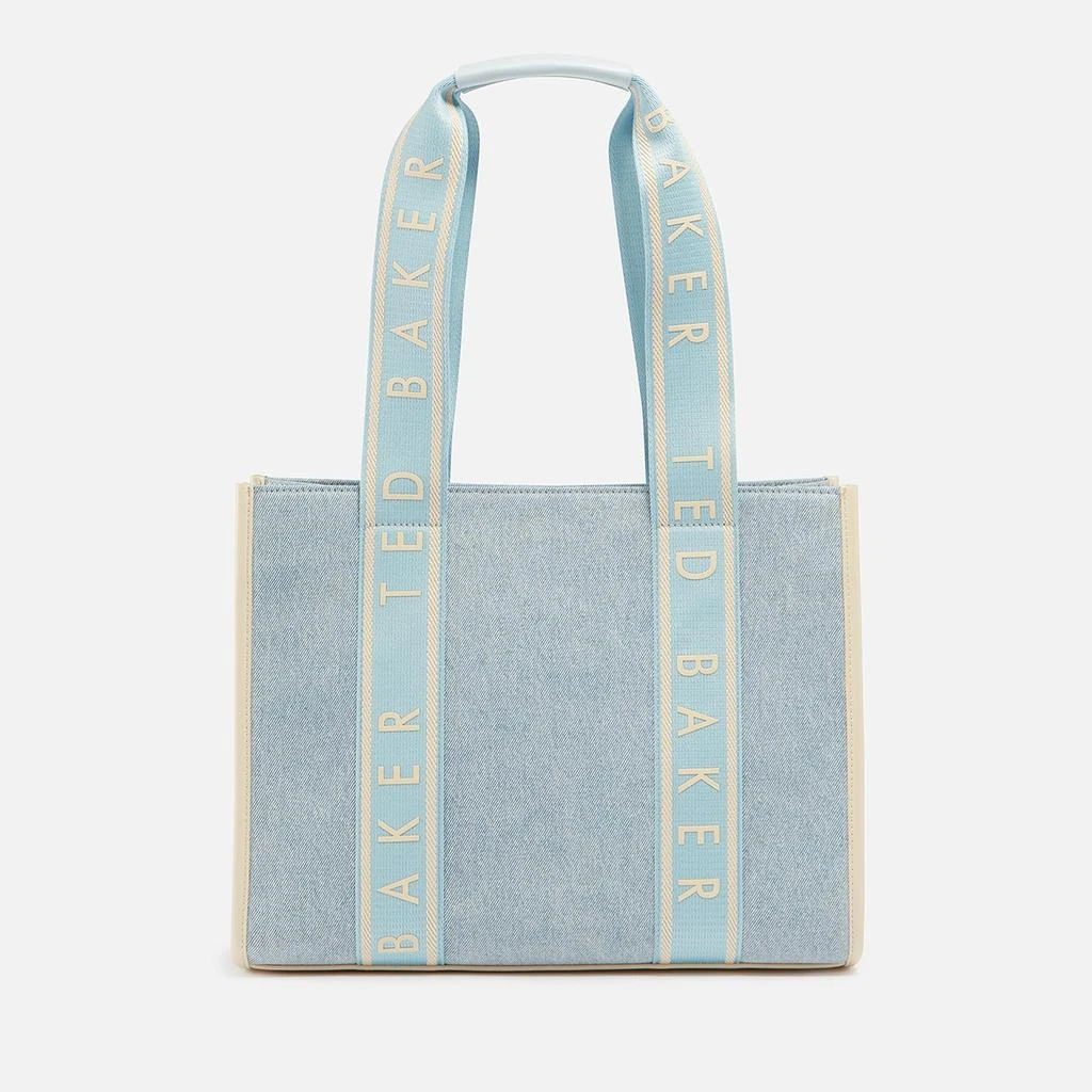 Ted Baker London Ted Baker Jeanee Webbing Medium Denim Tote Bag 1