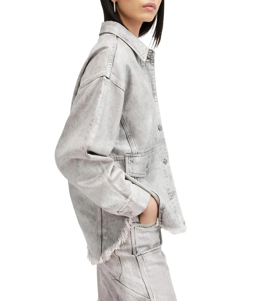 ALL SAINTS Hettie Denim Shacket 2