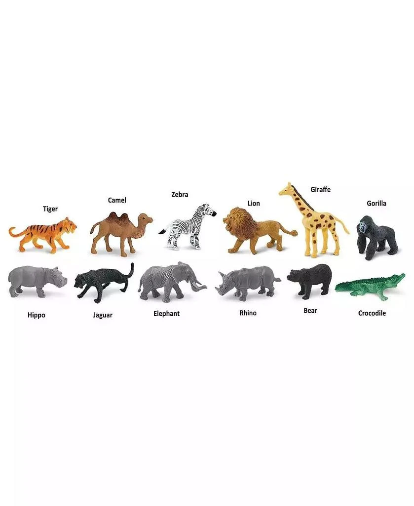 Safari Ltd. -   12 Wild hand-painted miniature figurines 3