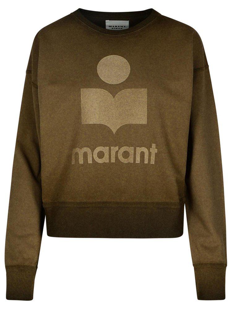 Isabel Marant Étoile Isabel Marant Étoile Logo-Printed Crewneck Sweatshirt