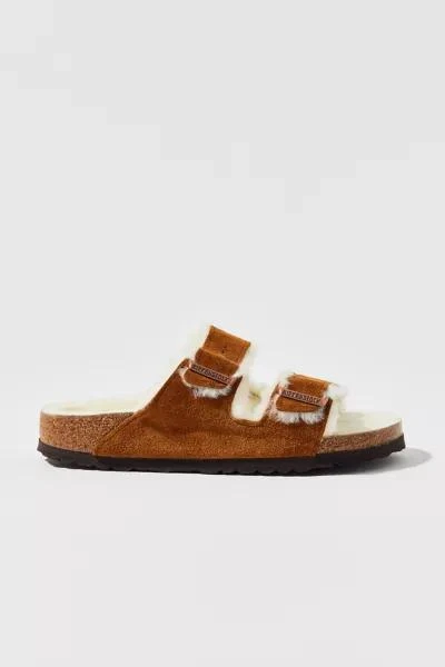 Birkenstock Birkenstock Women's Arizona Strappy Shearling Sandal 3