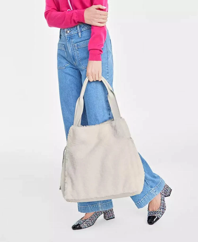 On 34th Jyyll Sherpa Medium Tote, Exclusively at Macy's 2
