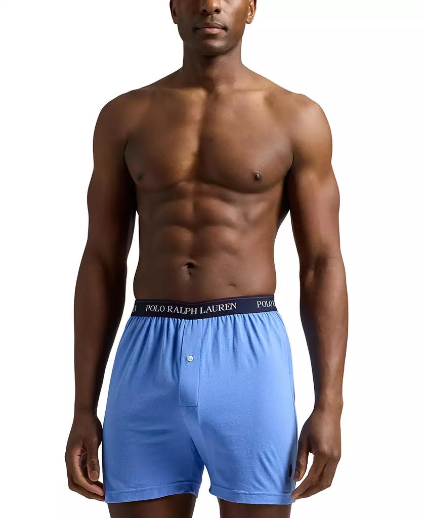 Ralph Lauren Men's 6-Pk. Classic-Fit Cotton Knit Boxer Briefs