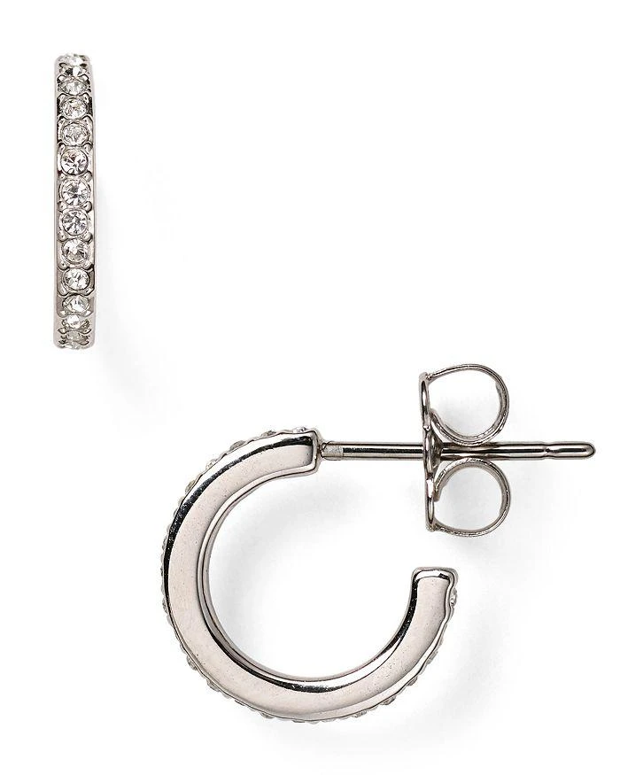 Nadri Pavé Hoop Earrings 1