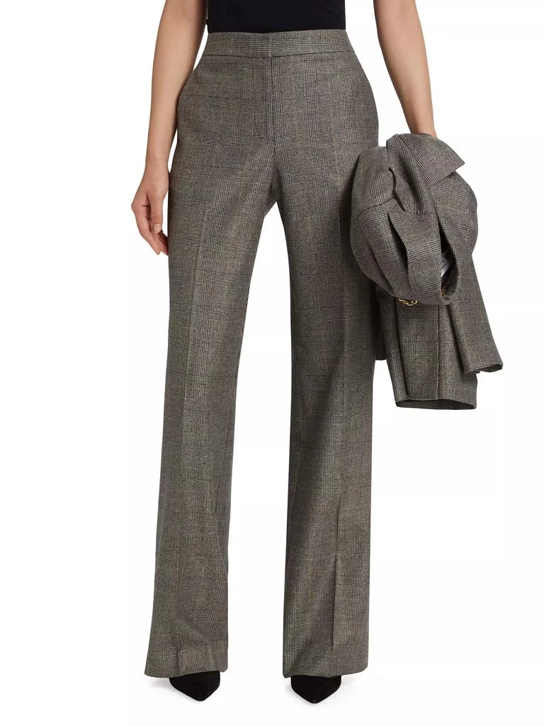 Kobi Halperin Nemo Plaid Straight-Leg Pants 3
