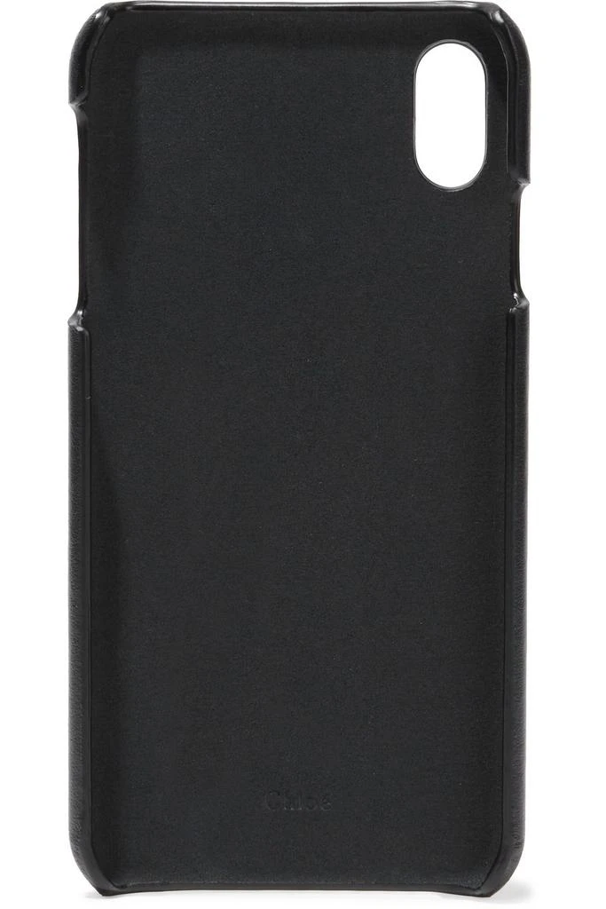 Chloé Vick logo-embossed leather iPhone XS Max case 2