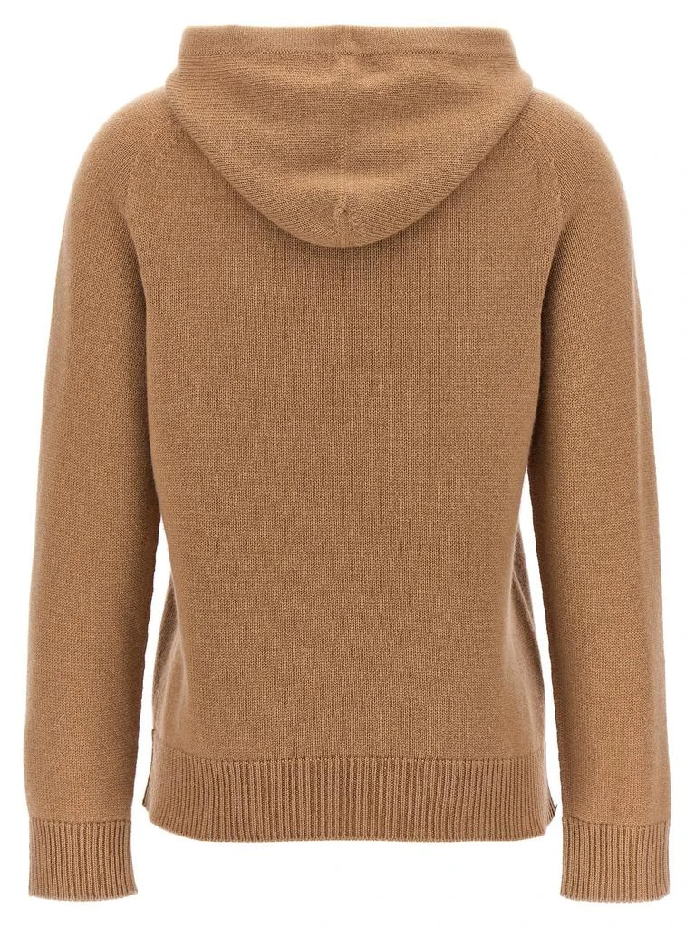 'S Max Mara 'S Max Mara Virgola Drawstring Long-Sleeved Hoodie 2