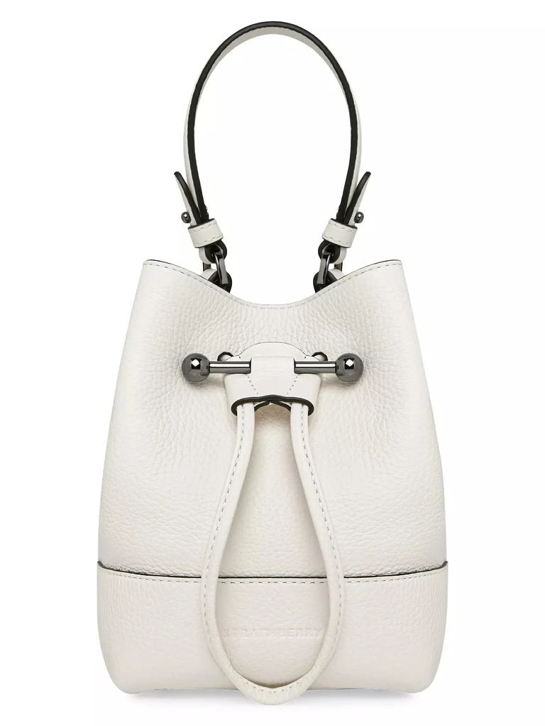 Strathberry Osette Grain Leather Bucket Bag 1