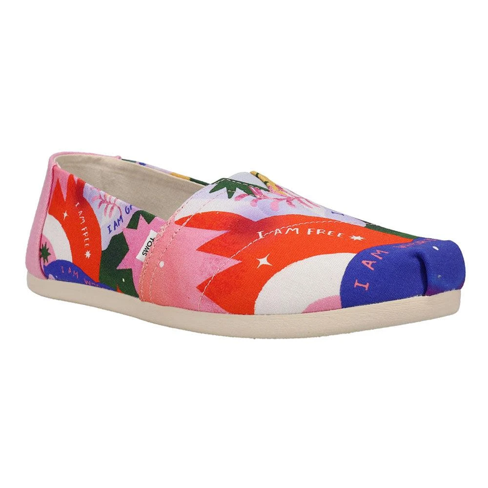 TOMS Loveis Wise x Alpargata Graphic Slip On Flats 2