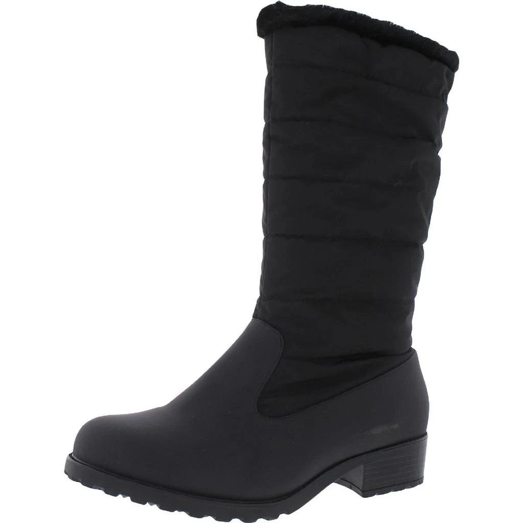 Trotters Benji Womens Leather Faux fur lined Winter & Snow Boots 2
