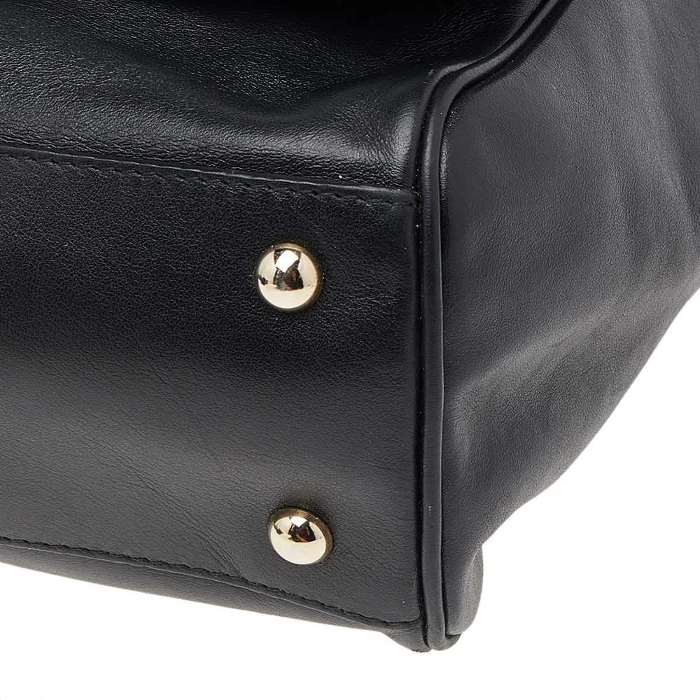 Furla Furla Black/Blue Leather Cortina Top Handle Bag 11