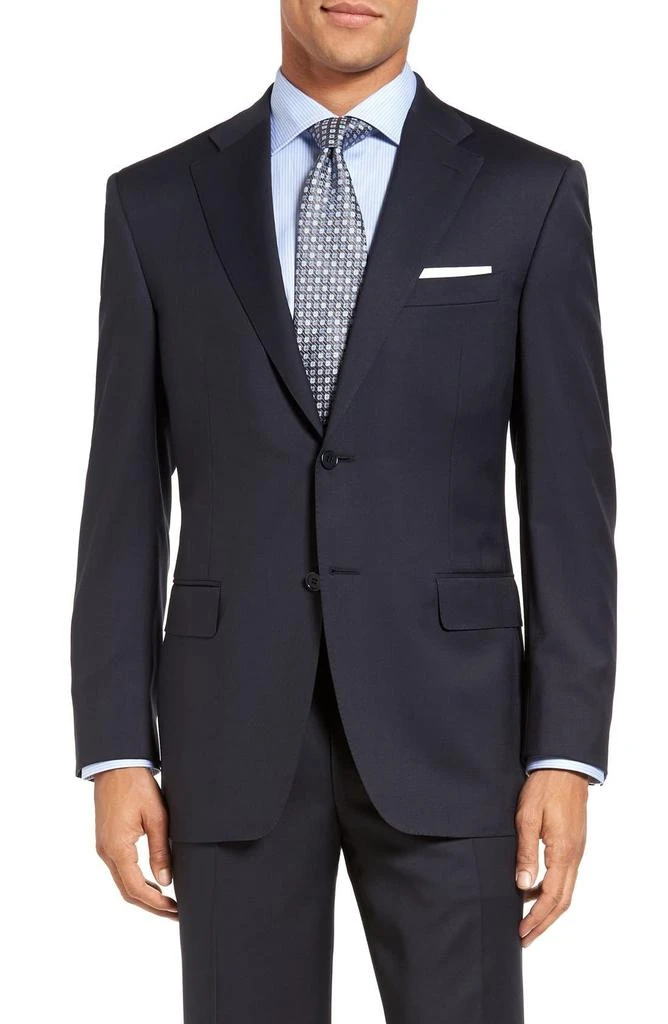 Canali Classic Fit Wool Suit 5