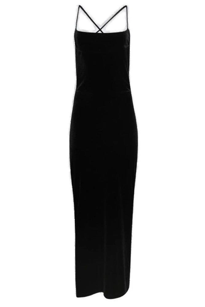 Vetements Vetements Installed Leggings Crossover Strapped Dress