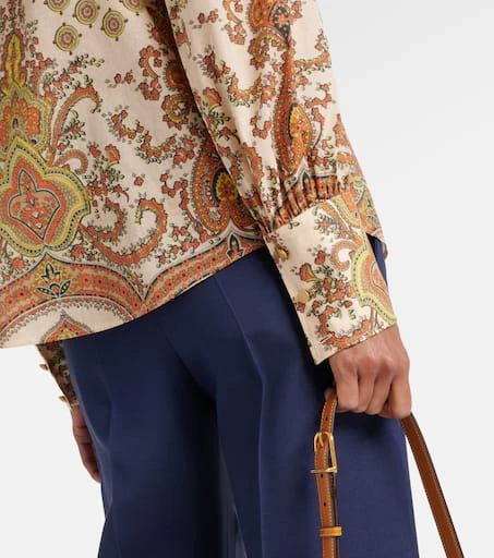 Valentino Voyage Imaginaire ruffled cotton shirt 5