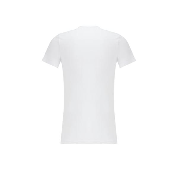 HOM Round-neck cotton T-shirt