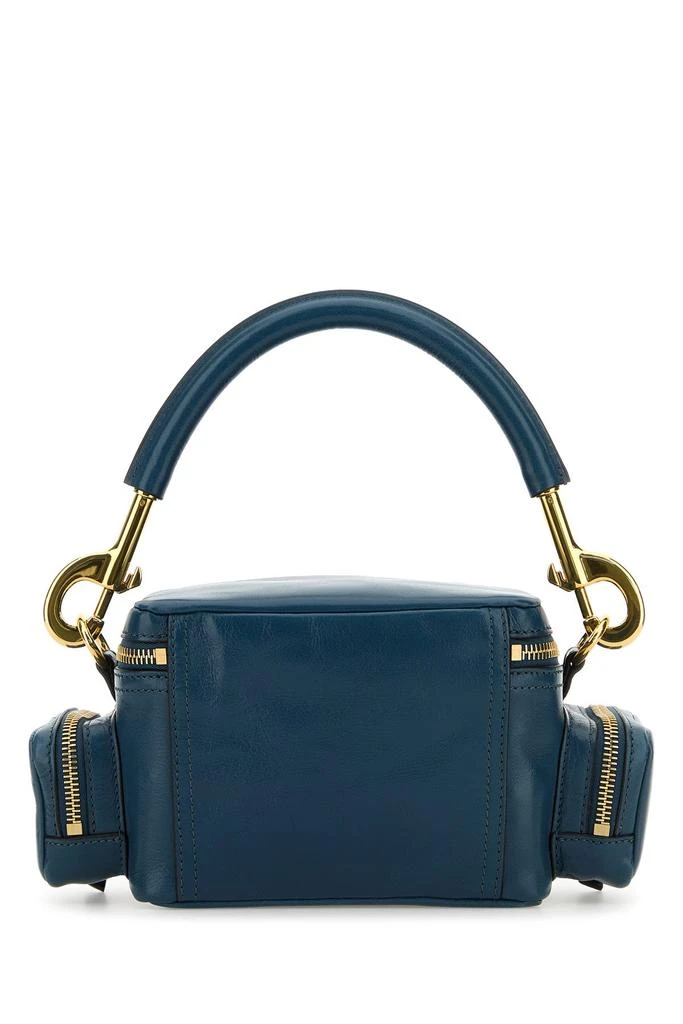 Chloé Petrol blue leather Camera Bag handbag 2