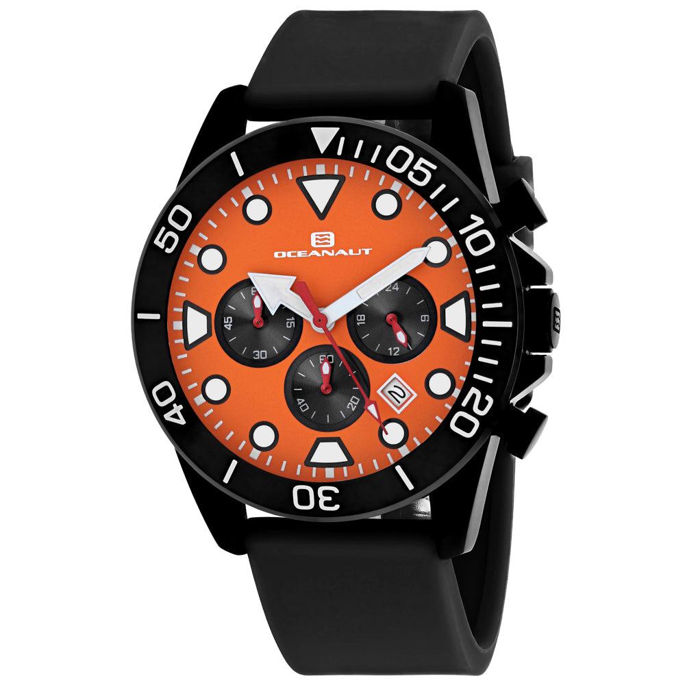 Oceanaut Men's Orange dial Watch