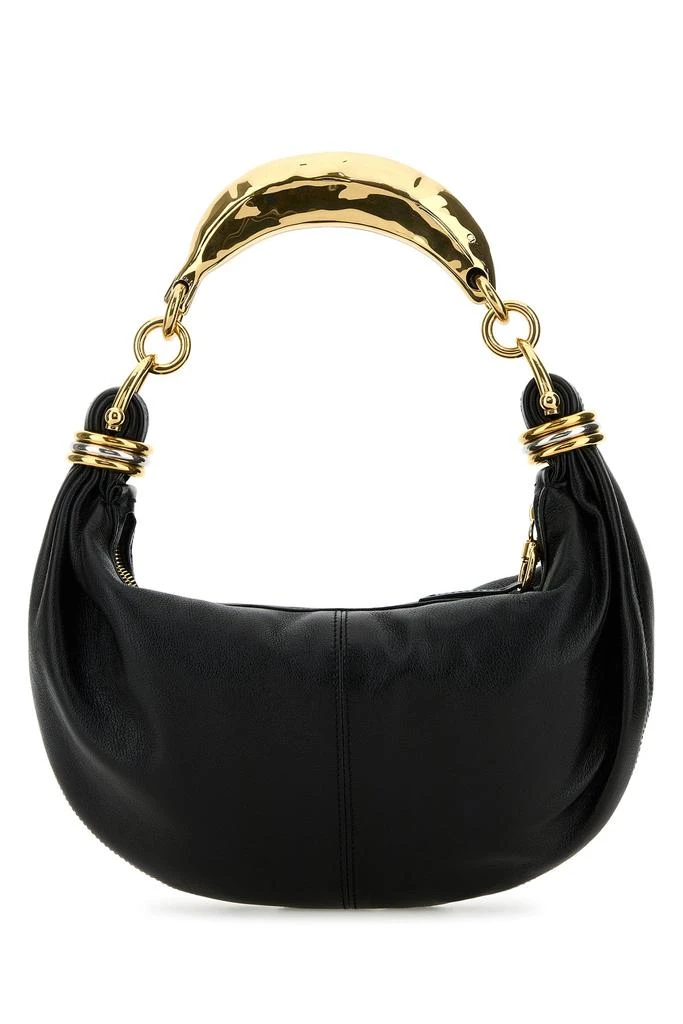 Chloé Black leather small Bracelet Hobo shoulder bag 1