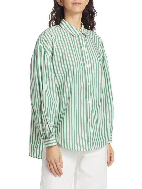 Rails Janae Striped Cotton-Blend Shirt 3