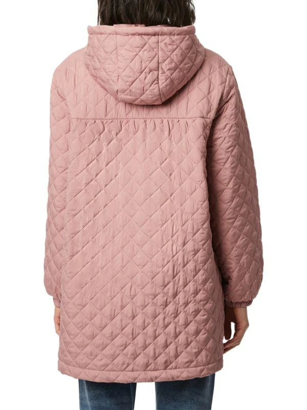 Bernardo Hooded Quilted Puffer Coat 2
