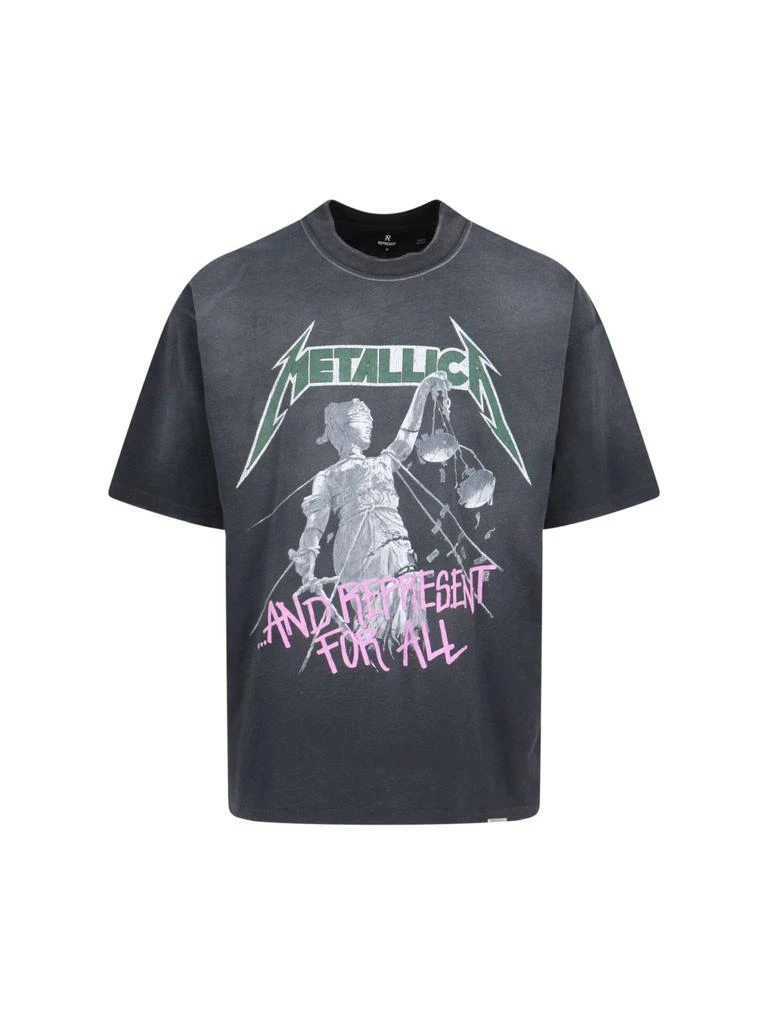 Represent Represent X Metallica Justice Slightly Oversized T-Shirt 1
