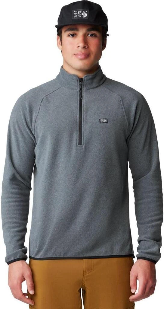 Mountain Hardwear Mountain Hardwear Men's Microchill™ 1/4 Zip Pullover Volcanic Heather Large