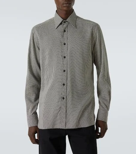 Tom Ford Polka-dot printed shirt 3