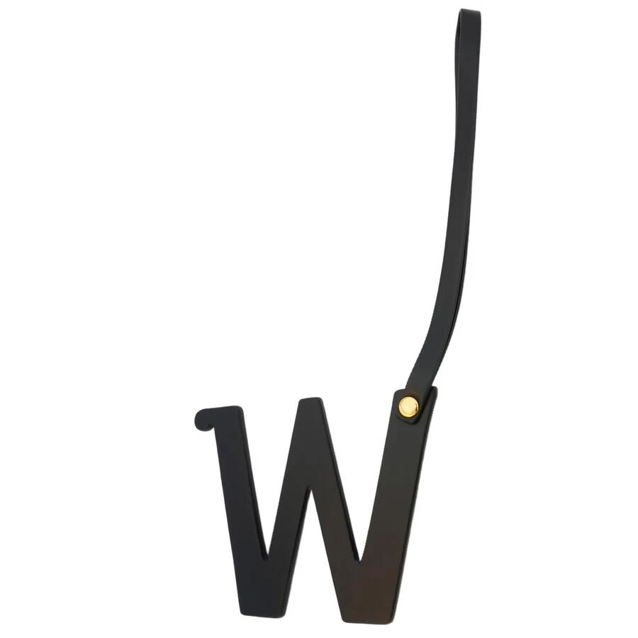 Burberry Studded Leather Alphabet W Charm 2