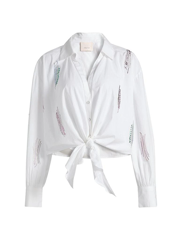 Cinq à Sept Marianna Sequined Whirl Top