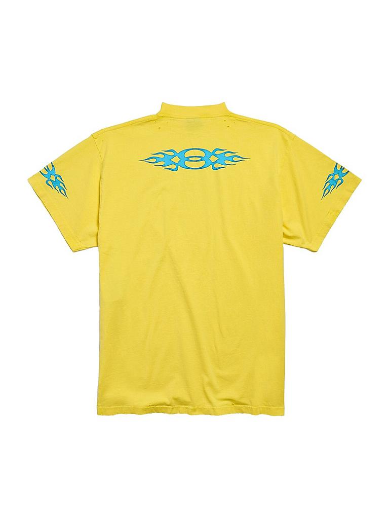 Balenciaga Burning Unity Oversized T-Shirt - Free Shipping Balenciaga Burning Unity Oversized T-Shirt - Free Shipping