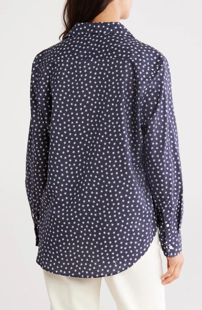 Frank & Eileen Eileen Star Print Relaxed Button-Up Shirt 2