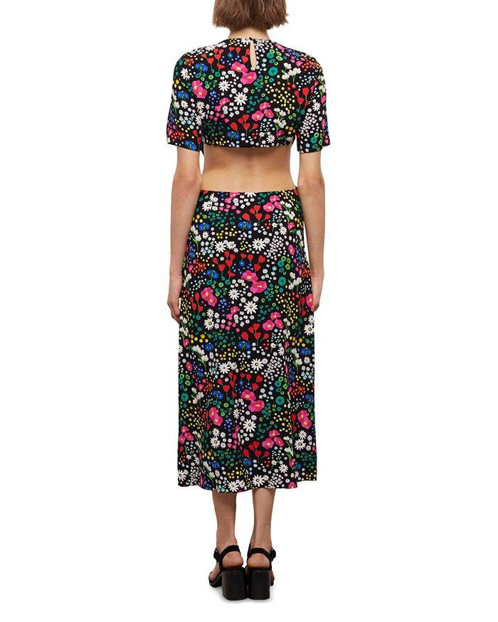 The Kooples Joyful Flowers Midi Dress 3