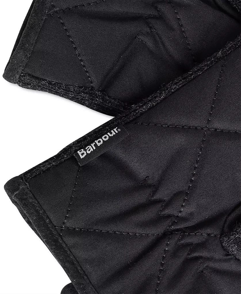 Barbour Men's Winterdale Quilted Waxed Cotton Gloves 3