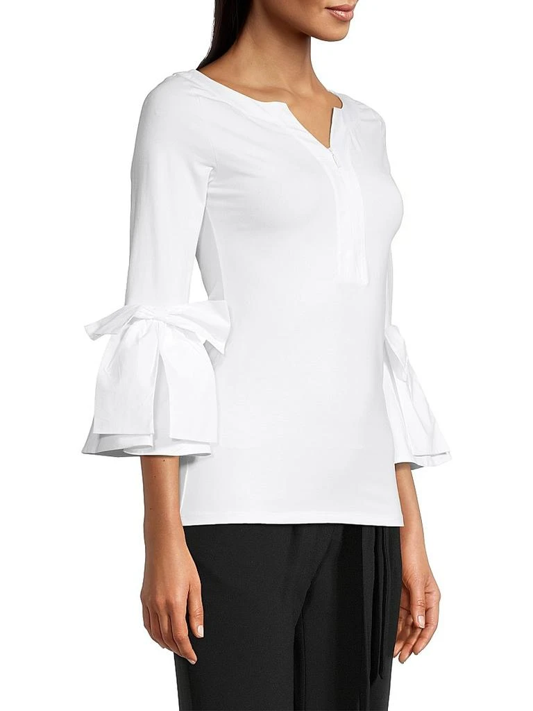 Anne Fontaine Clissa Bell-Sleeve Top 4