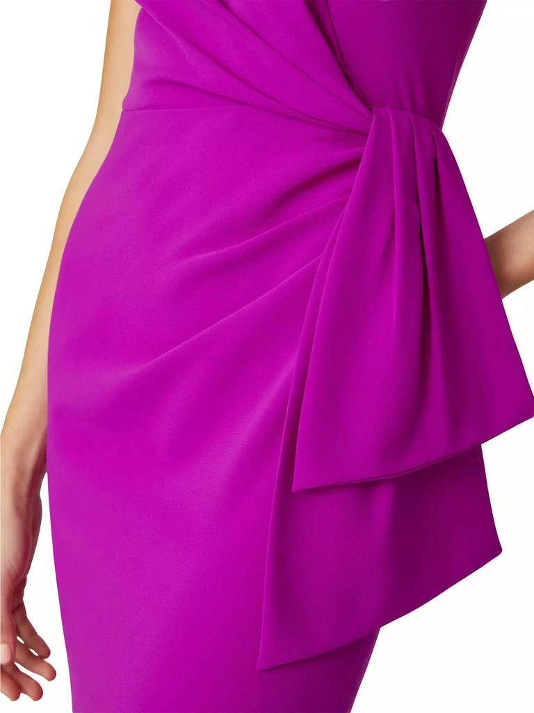Shoshanna Drew Drape Midi-Dress 4