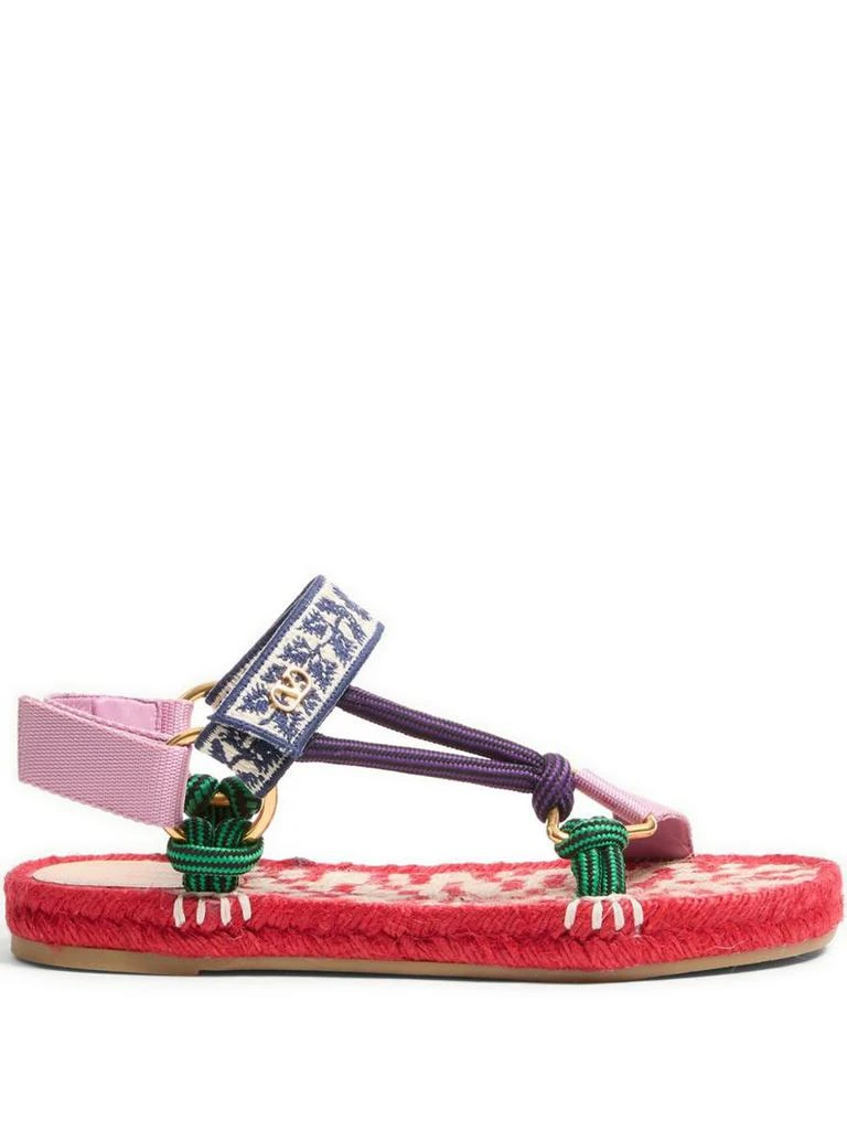 Valentino Valentino Garavani Lake Powell Embroidered Sandals 1