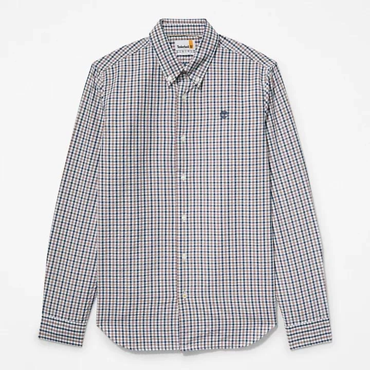 Timberland Seersucker Gingham Shirt for Men in Purple 6